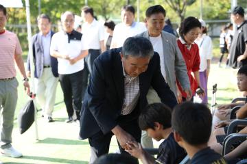 23 전국유소년 축구대회 출전팀 격려(23.08.25)