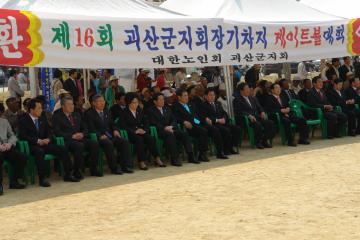 괴산군지회장기 차지 노인게이트볼대회